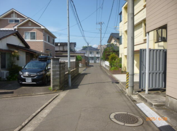 仙台市若林区大和町、土地の画像です