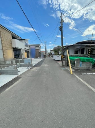 仙台市若林区南小泉、新築一戸建ての画像です