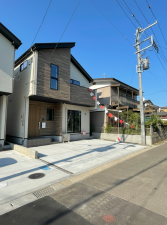 仙台市若林区霞目、新築一戸建ての画像です