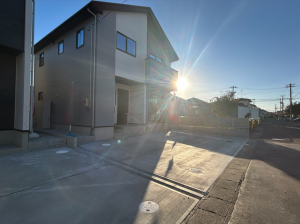 仙台市若林区上飯田、新築一戸建ての画像です