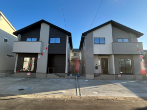 仙台市若林区上飯田、新築一戸建ての画像です