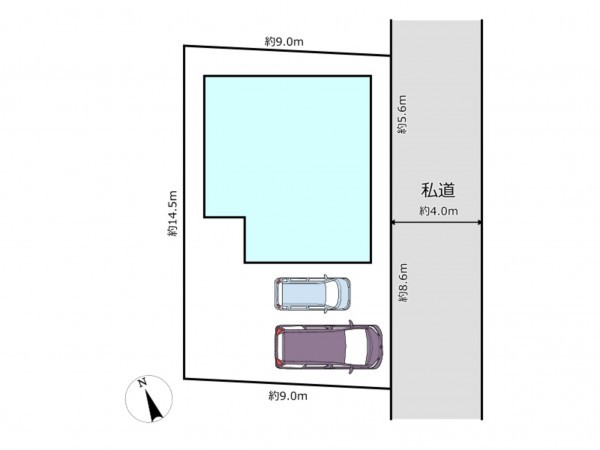 仙台市若林区若林、新築一戸建ての画像です