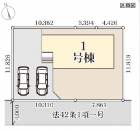 仙台市若林区荒井、新築一戸建ての画像です