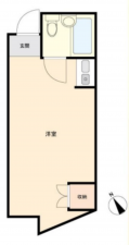 仙台市若林区新寺、収益物件/マンションの間取り画像です