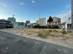 仙台市若林区木ノ下、土地の画像です