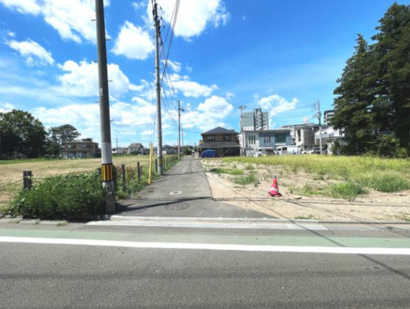 仙台市若林区木ノ下、土地の画像です