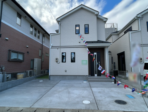 仙台市若林区霞目、新築一戸建ての画像です