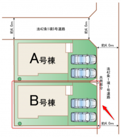 仙台市若林区霞目、新築一戸建ての画像です