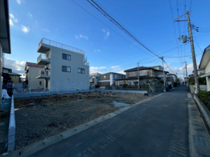 仙台市若林区霞目、新築一戸建ての画像です