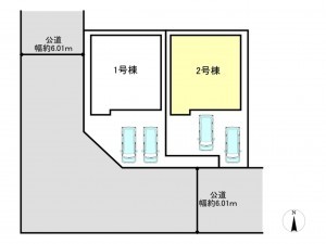 仙台市若林区上飯田、新築一戸建ての画像です