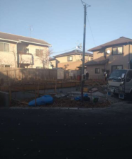 仙台市若林区上飯田、新築一戸建ての画像です