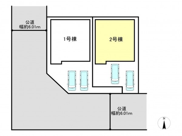 仙台市若林区上飯田、新築一戸建ての画像です