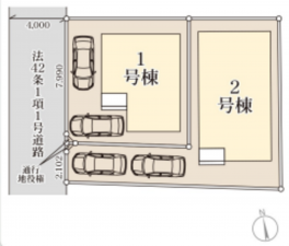 仙台市若林区六十人町、新築一戸建ての画像です