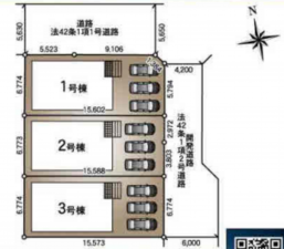 仙台市若林区沖野、新築一戸建ての画像です