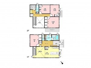 大和町、新築一戸建ての間取り画像です