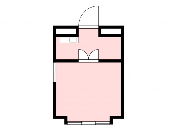 仙台市若林区土樋、収益物件/事務所の間取り画像です