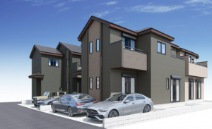 仙台市若林区文化町、新築一戸建ての画像です