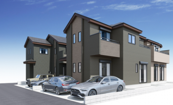 仙台市若林区文化町、新築一戸建ての画像です