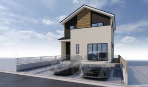 仙台市若林区霞目、新築一戸建ての画像です