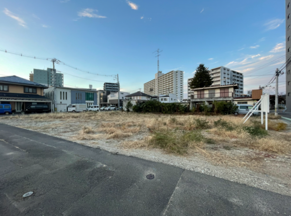 仙台市若林区木ノ下、土地の画像です