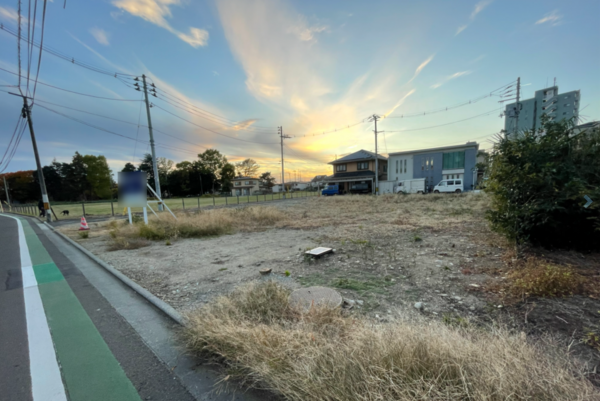 仙台市若林区木ノ下、土地の画像です