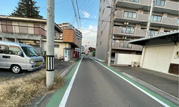 仙台市若林区木ノ下、土地の画像です