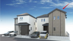 仙台市若林区大和町、新築一戸建ての画像です