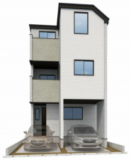 仙台市若林区白萩町、新築一戸建ての画像です