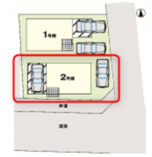 仙台市若林区白萩町、新築一戸建ての画像です