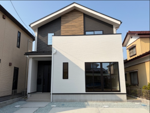 仙台市若林区霞目、新築一戸建ての画像です