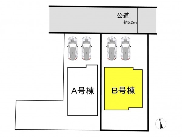 仙台市若林区文化町、新築一戸建ての画像です