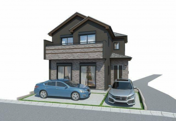 仙台市若林区大和町、新築一戸建ての画像です