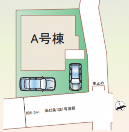 仙台市若林区大和町、新築一戸建ての画像です