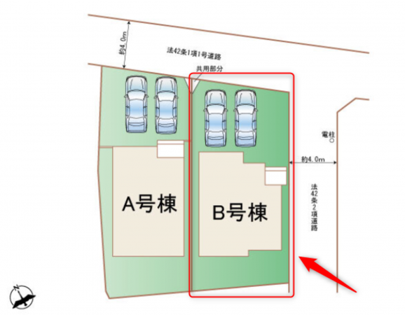 仙台市若林区若林、新築一戸建ての画像です