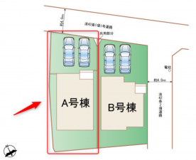 仙台市若林区若林、新築一戸建ての画像です
