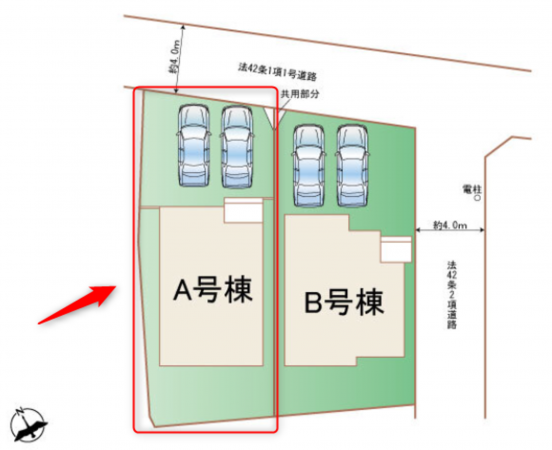 仙台市若林区若林、新築一戸建ての画像です