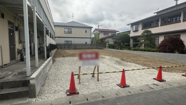 仙台市若林区中倉、土地の画像です