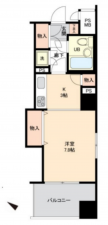 仙台市若林区大和町、収益物件/マンションの間取り画像です