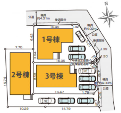 仙台市若林区保春院前丁、新築一戸建ての画像です