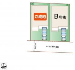 仙台市若林区白萩町、新築一戸建ての画像です