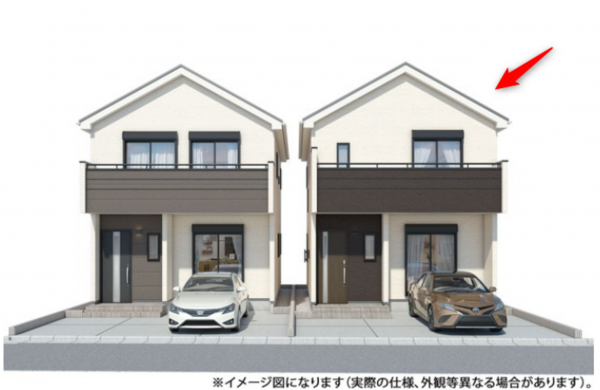 仙台市若林区白萩町、新築一戸建ての画像です
