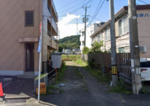 仙台市若林区河原町、土地の画像です