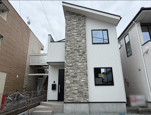 仙台市若林区中倉、新築一戸建ての画像です