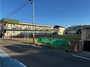 仙台市若林区五十人町、土地の画像です