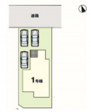 仙台市若林区沖野、新築一戸建ての画像です