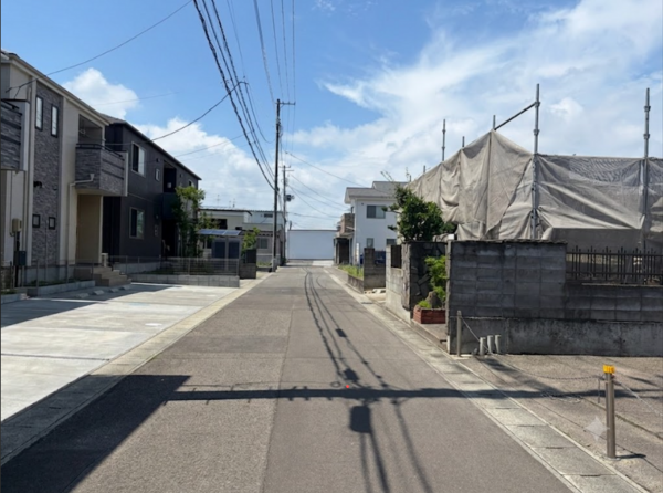 仙台市若林区大和町、土地の画像です