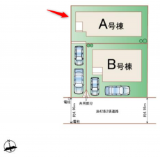 仙台市若林区沖野、新築一戸建ての画像です