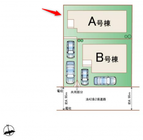 仙台市若林区沖野、新築一戸建ての画像です