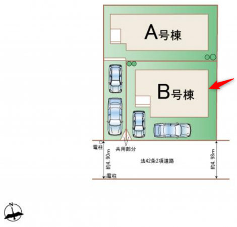仙台市若林区沖野、新築一戸建ての画像です