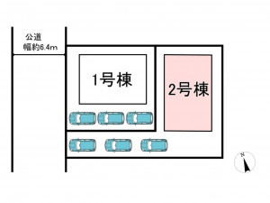 仙台市若林区上飯田、新築一戸建ての画像です